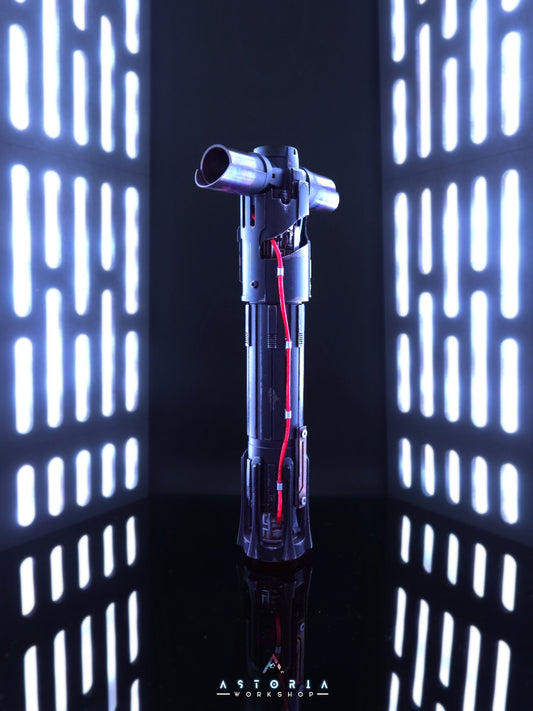 SERVICE* Kylo Ren Crossguard Weathering Lightsaber Emitter Heatstaining Service Star Wars Korbanth Phoenix Props SP Sabers KR Sabers