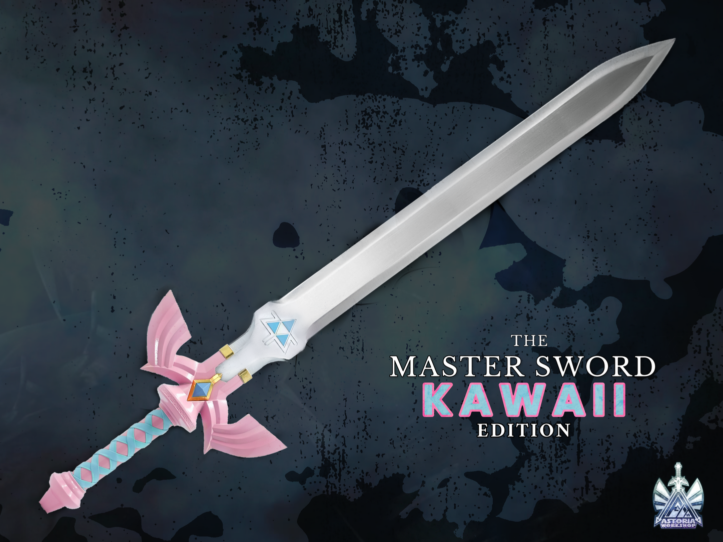 Zelda Master Sword V3 Life Size Metal Replica, Breath of the Wild, Twilight Princess, Ocarina of Time, Tears of the Kingdom, TOTK, BOTW