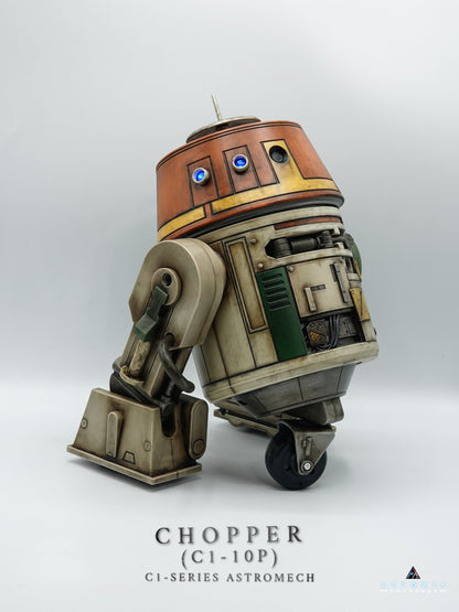 CHOPPER Mubo’s Droid Builders Galaxy’s Edge Droid Customization, Paint & Weathering for C1 Unit Chopper Ahsoka Rebels