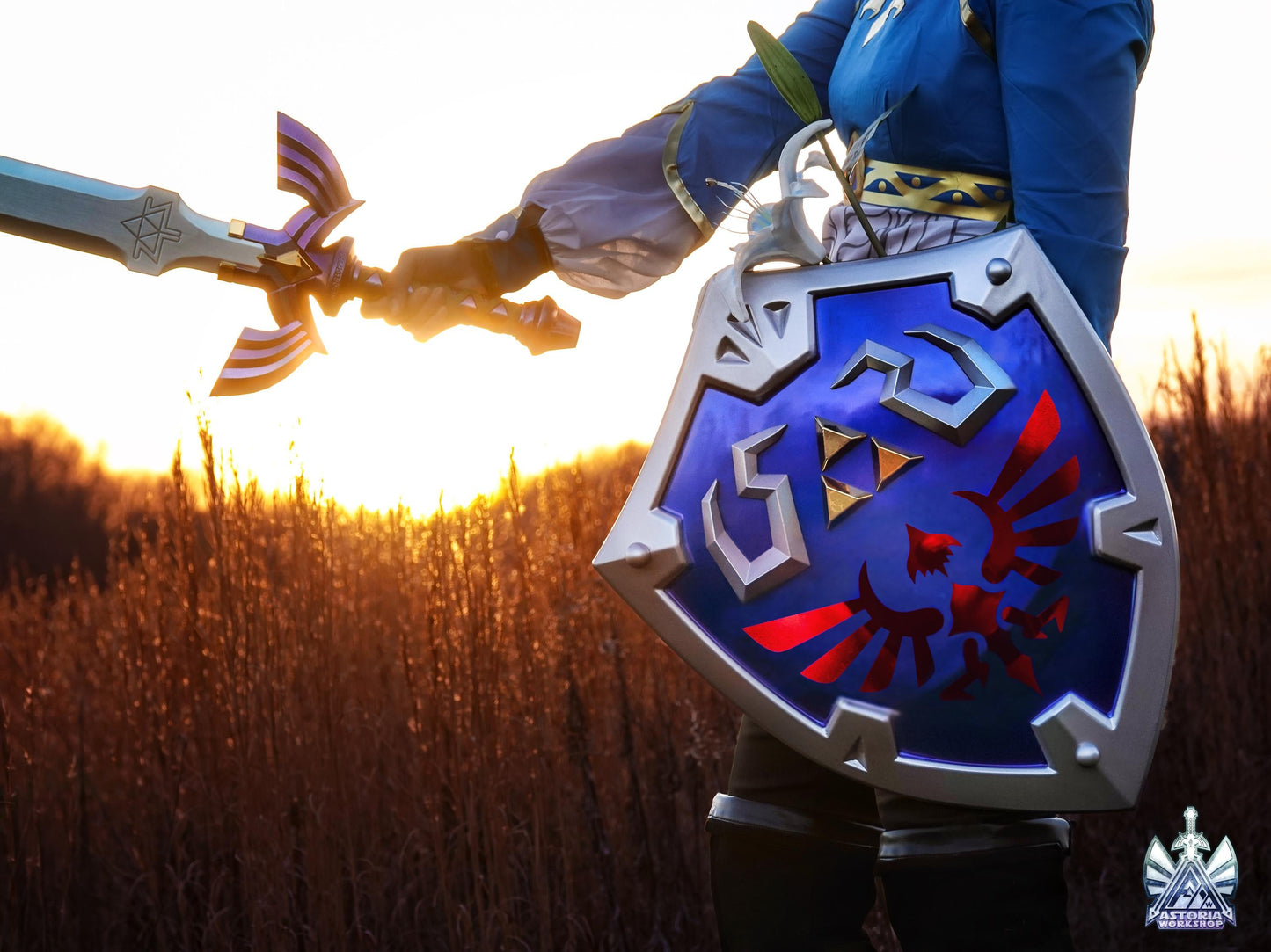 Zelda Tears of the Kingdom Master Sword V3 Full-Size Metal Replica Breath of the Wild BOTW TOTK