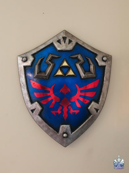 Hylian Shield - Zelda Life Sized 1:1 Metal Replica BOTW, TOTK, Ocarina