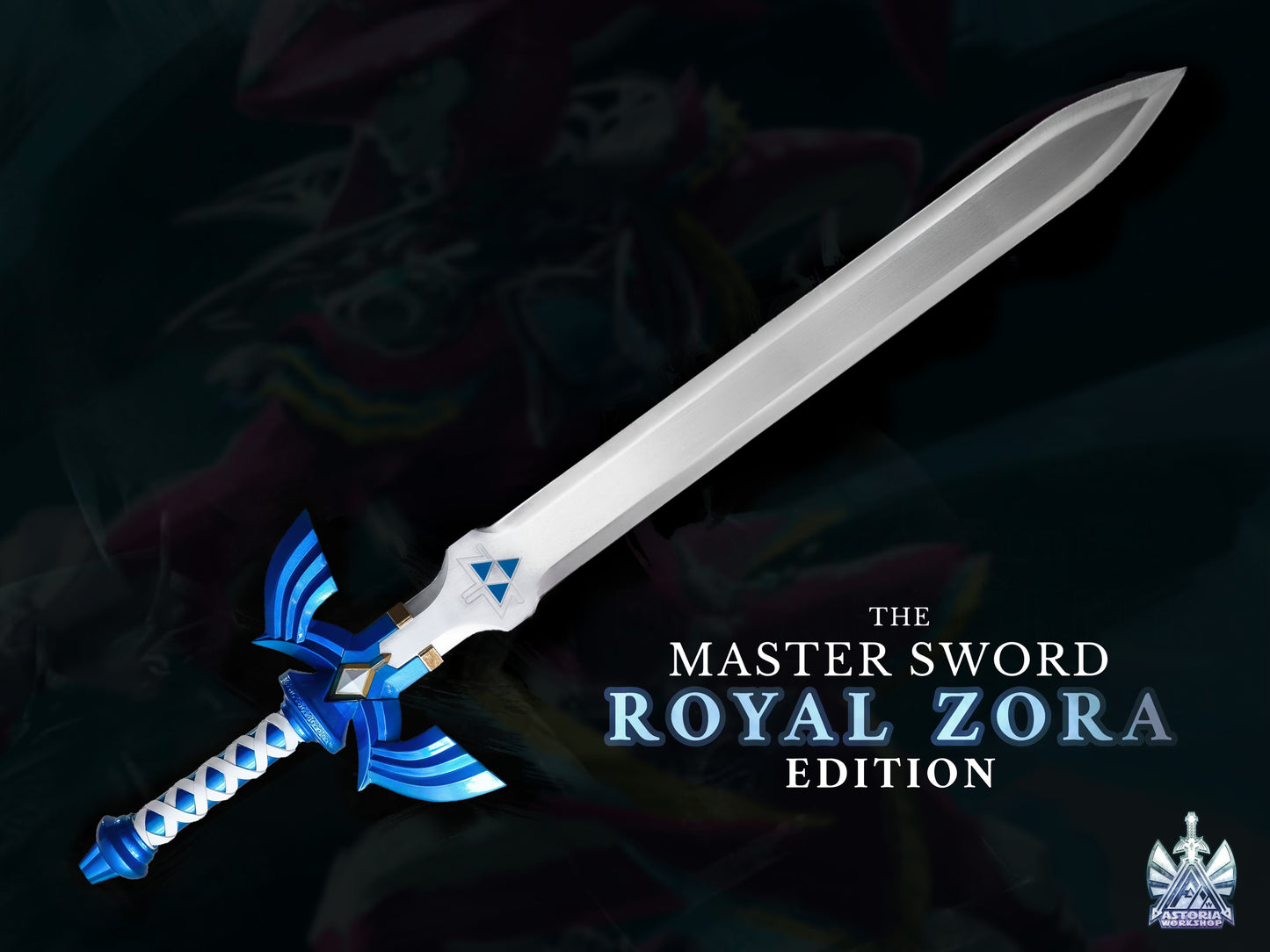 Zelda Master Sword V3 Life Size Metal Replica, Breath of the Wild, Twilight Princess, Ocarina of Time, Tears of the Kingdom, TOTK, BOTW