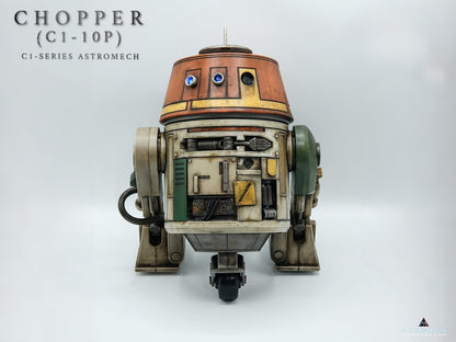 CHOPPER Mubo’s Droid Builders Galaxy’s Edge Droid Customization, Paint & Weathering for C1 Unit Chopper Ahsoka Rebels
