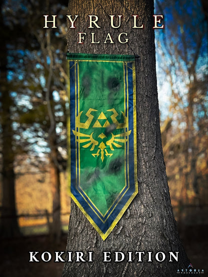 Legend of Zelda Hyrule Flag, Hyrule Castle Flag, Hylian Flag MASSIVE TOTK BOTW Hyrule Kingdom