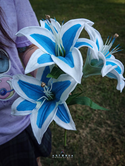 Silent Princess Flower Bouqet Bundle - Breath of the Wild, BOTW, Zelda, Wedding Flowers, Cosplay Prop, Tears