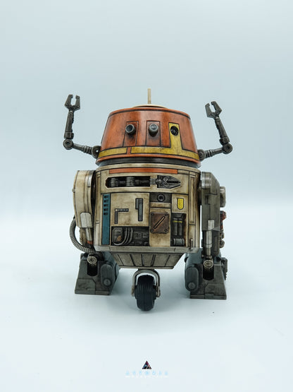 CHOPPER Chatter Back Model Droid, Droid Customization, Paint & Weathering for C1 Unit Chopper Ahsoka Rebels Series