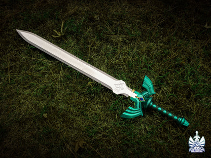 Zelda Master Sword V3 Life Size Metal Replica, Breath of the Wild, Twilight Princess, Ocarina of Time, Tears of the Kingdom, TOTK, BOTW