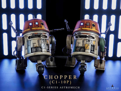 CHOPPER Mubo’s Droid Builders Galaxy’s Edge Droid Customization, Paint & Weathering for C1 Unit Chopper Ahsoka Rebels