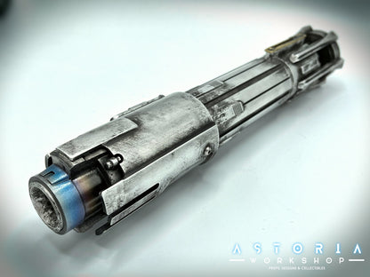 SERVICE* Kylo Ren Crossguard Weathering Lightsaber Emitter Heatstaining Service Star Wars Korbanth Phoenix Props SP Sabers KR Sabers