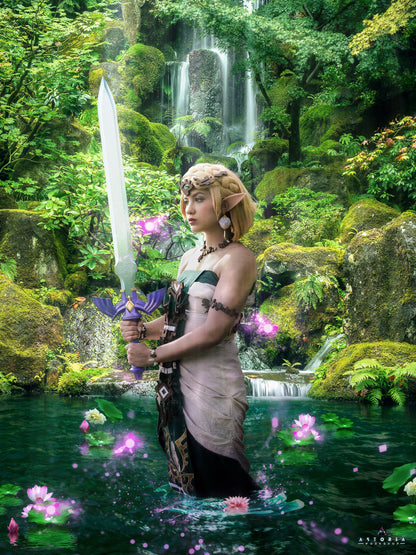 Zelda Tears of the Kingdom Master Sword V3 Full-Size Metal Replica Breath of the Wild BOTW TOTK