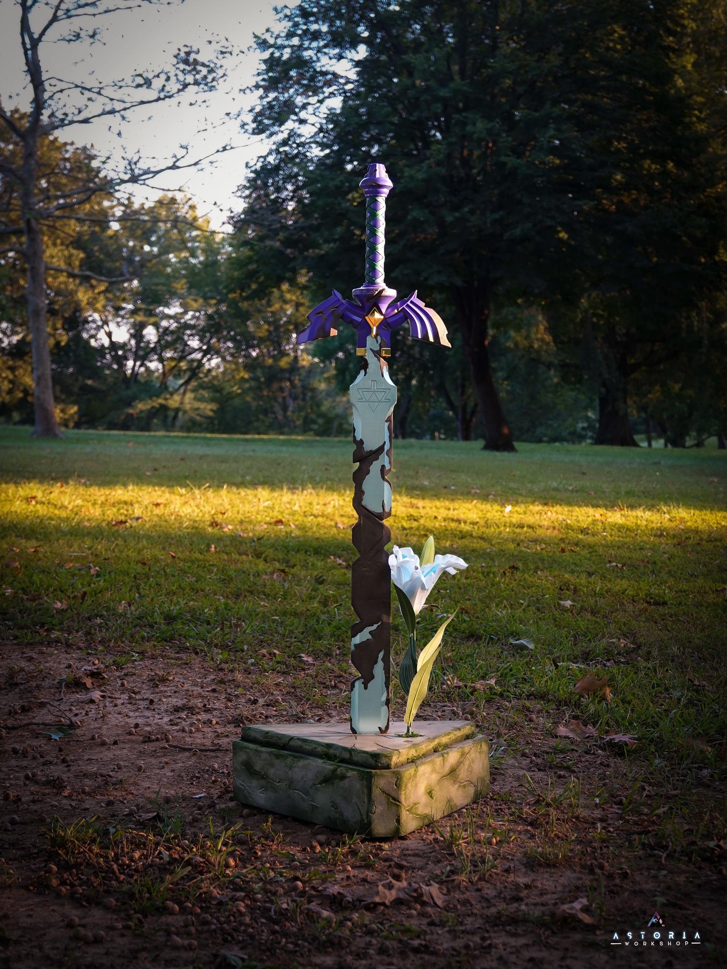 Zelda Tears of the Kingdom Master Sword V3 Full-Size Metal Replica Breath of the Wild BOTW TOTK