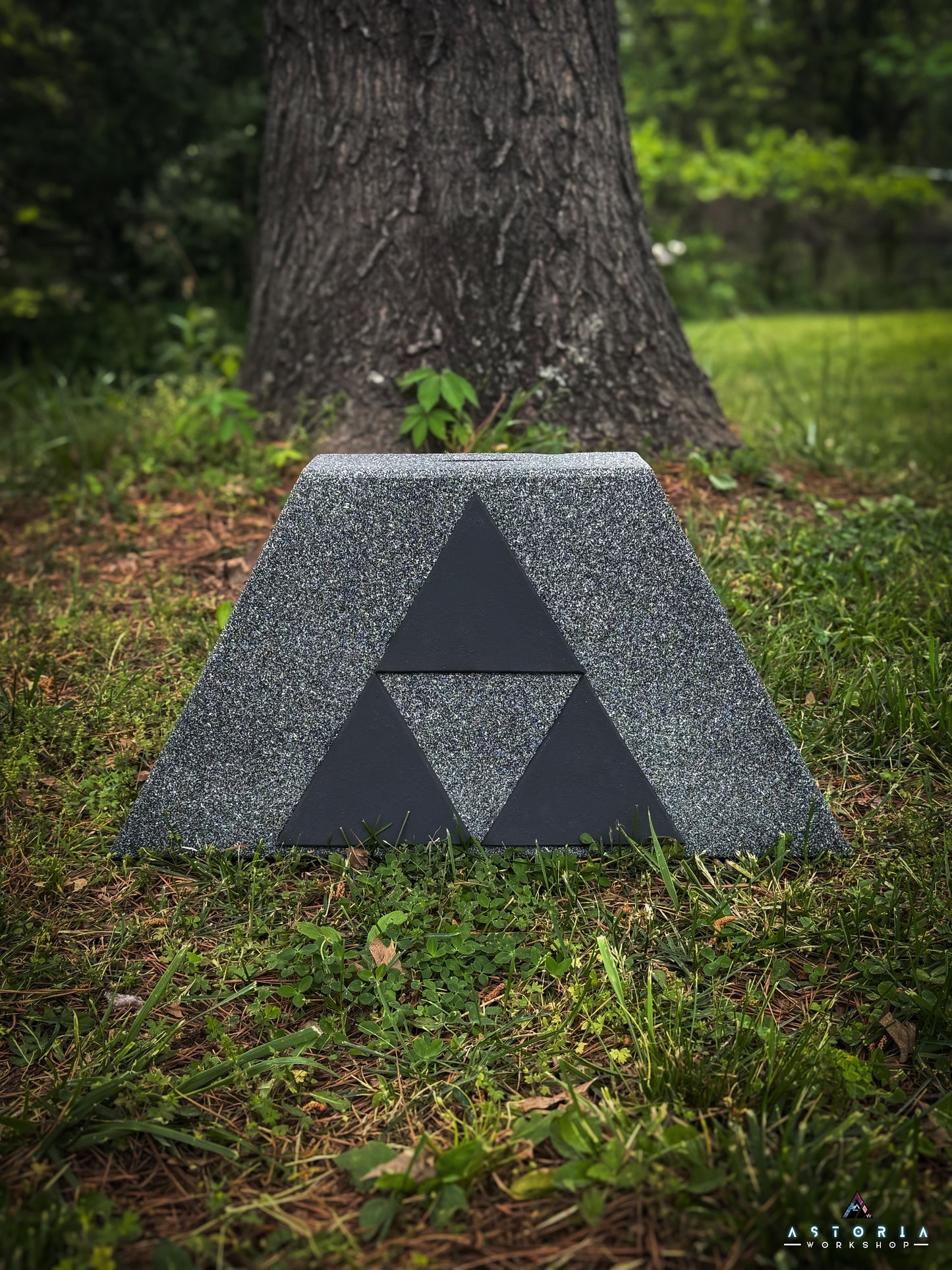 NEW V3 Zelda Triforce Display Pedestal of Time for Master Sword, Ocarina of Time, BOTW, Twilight Princess, Breath of the Wild, ToTK