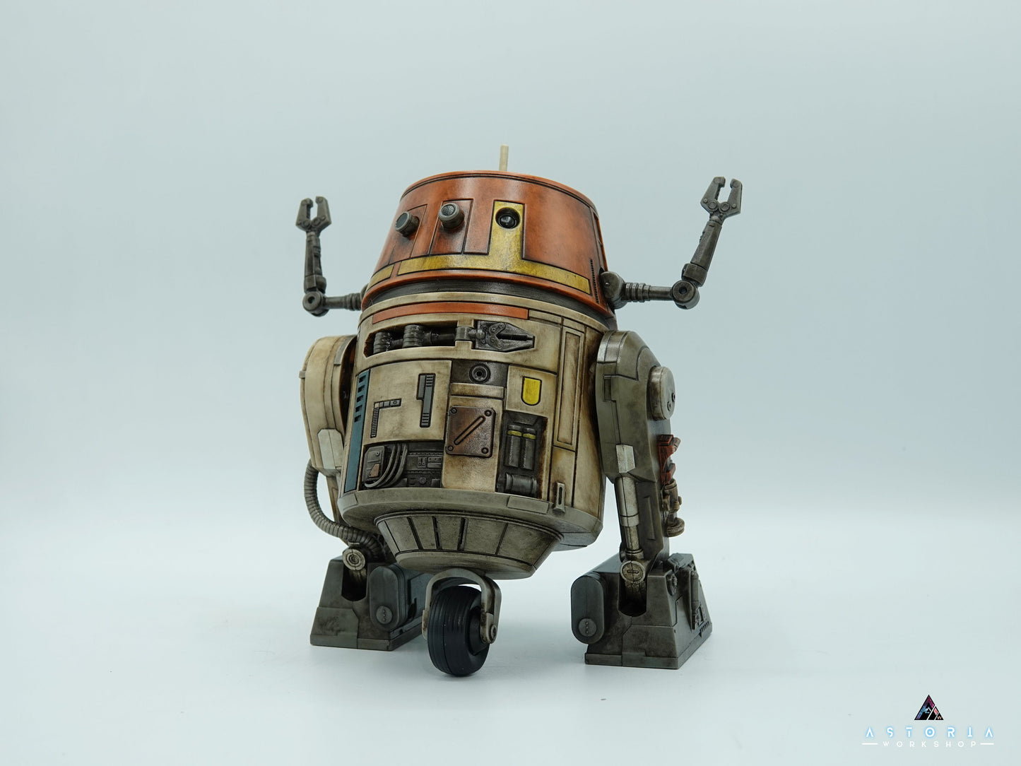 CHOPPER Chatter Back Model Droid, Droid Customization, Paint & Weathering for C1 Unit Chopper Ahsoka Rebels Series