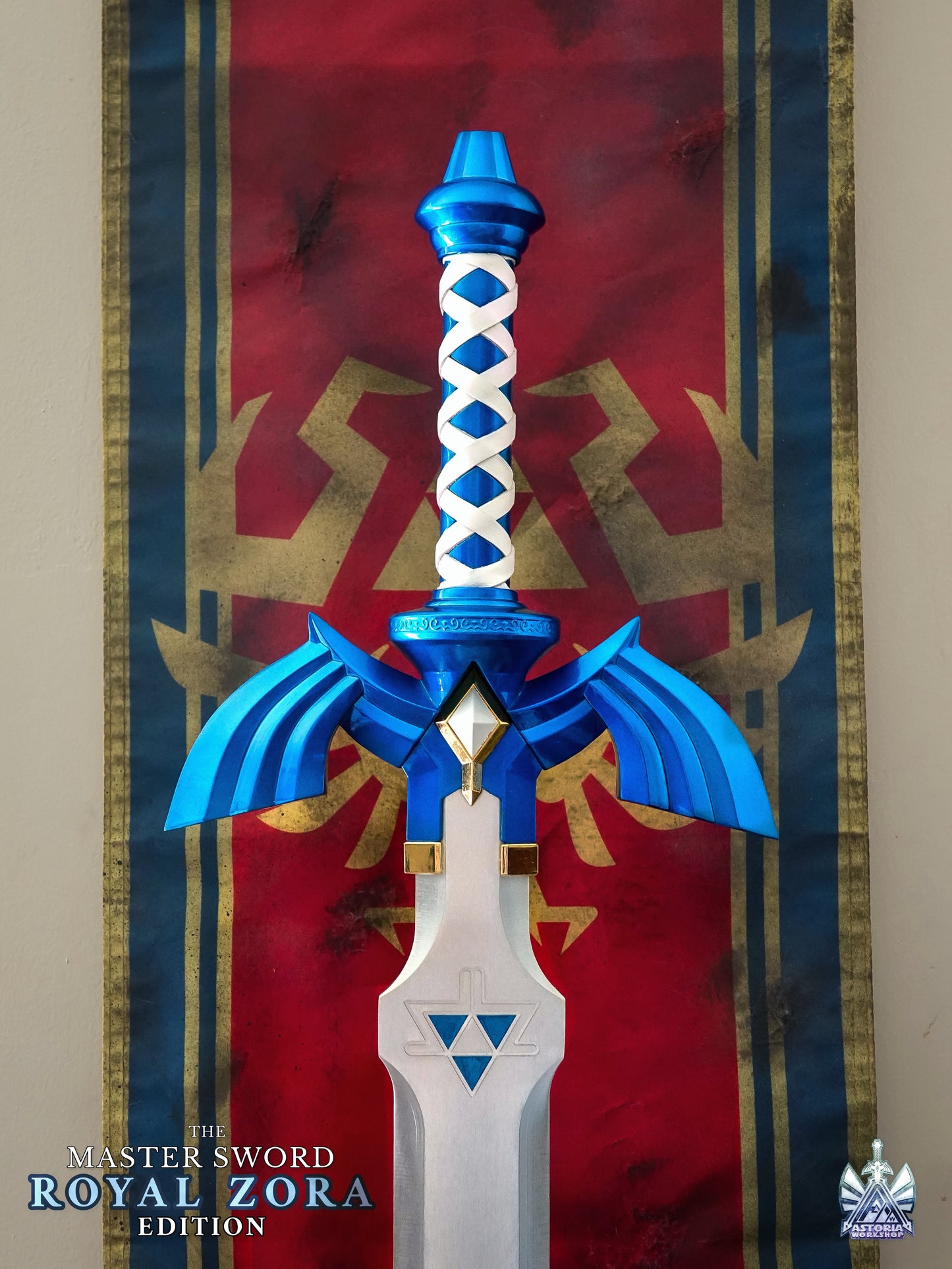 Zelda Master Sword V3 Life Size Metal Replica, Breath of the Wild, Twilight Princess, Ocarina of Time, Tears of the Kingdom, TOTK, BOTW