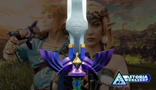 Zelda Master Sword V3 Life Size Metal Replica, Breath of the Wild, Twilight Princess, Ocarina of Time, Tears of the Kingdom, TOTK, BOTW