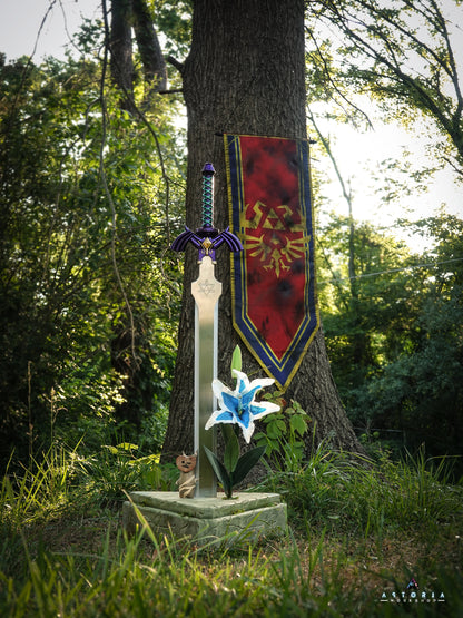 Legend of Zelda Hyrule Flag, Hyrule Castle Flag, Hylian Flag MASSIVE TOTK BOTW Hyrule Kingdom