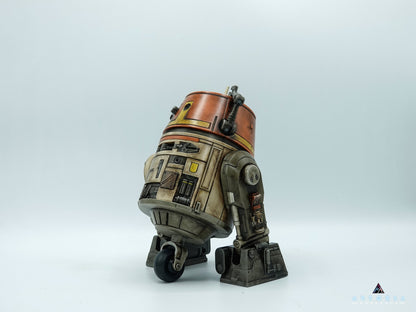 CHOPPER Chatter Back Model Droid, Droid Customization, Paint & Weathering for C1 Unit Chopper Ahsoka Rebels Series