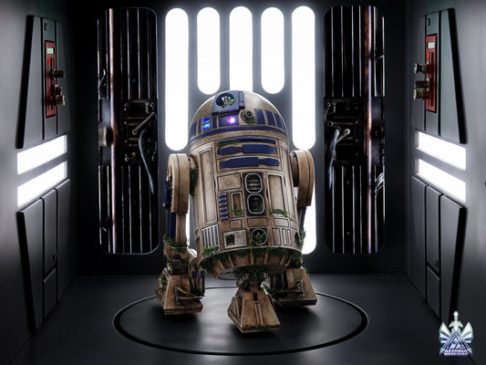 R2-D2 Mubo’s Droid Builders Galaxy’s Edge Droid Customization, Paint & Weathering for R2 Unit Classic Prequel Trilogy