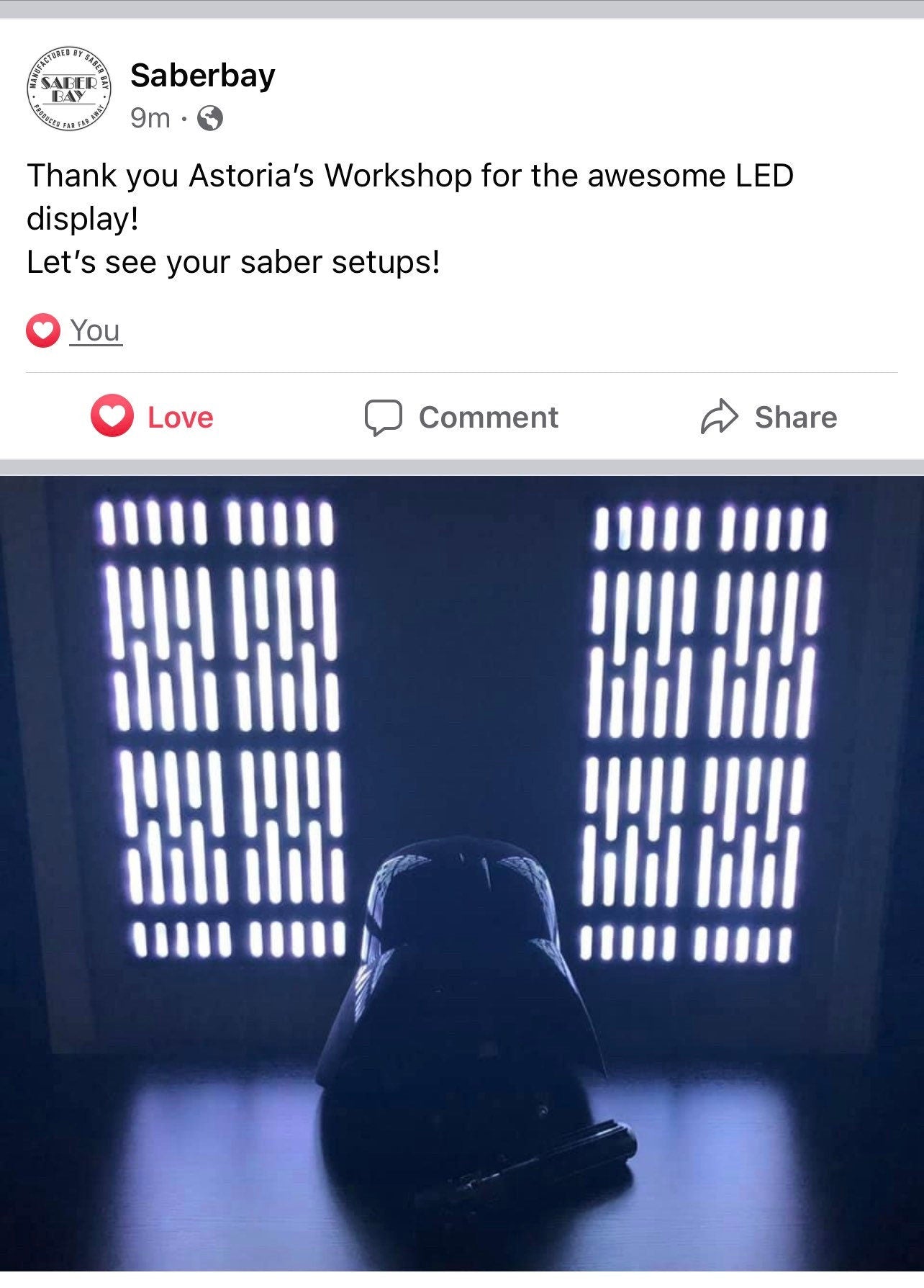 Star Wars Galaxy Panel LED Bluetooth Wall Panel Death Star Starfighter Display Backdrop