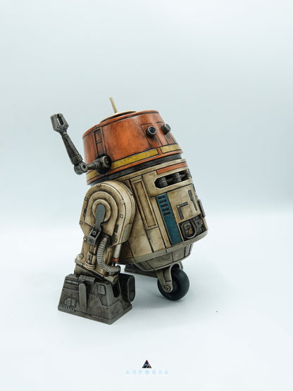 CHOPPER Chatter Back Model Droid, Droid Customization, Paint & Weathering for C1 Unit Chopper Ahsoka Rebels Series