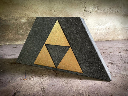 NEW V3 Zelda Triforce Display Pedestal of Time for Master Sword, Ocarina of Time, BOTW, Twilight Princess, Breath of the Wild, ToTK