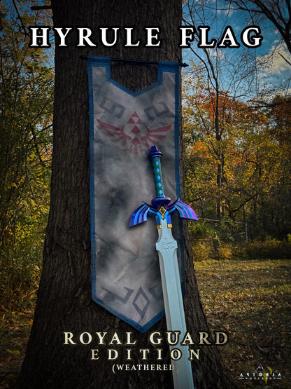 Legend of Zelda Hyrule Flag, Hyrule Castle Flag, Hylian Flag MASSIVE TOTK BOTW Hyrule Kingdom