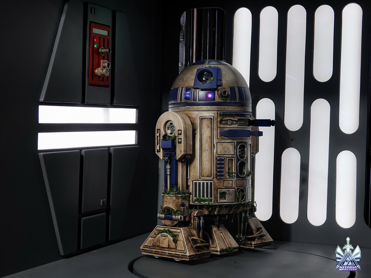 R2-D2 Mubo’s Droid Builders Galaxy’s Edge Droid Customization, Paint & Weathering for R2 Unit Classic Prequel Trilogy