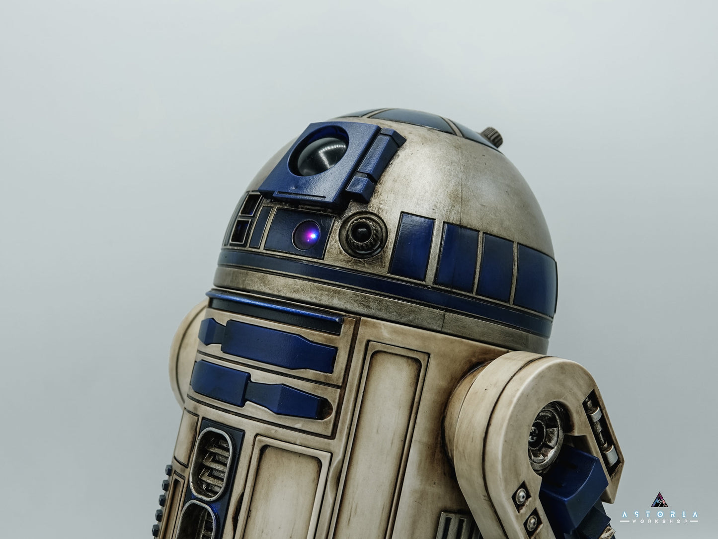 R2-D2 Mubo’s Droid Builders Galaxy’s Edge Droid Customization, Paint & Weathering for R2 Unit Classic Prequel Trilogy