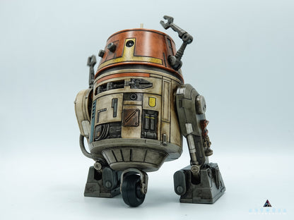 CHOPPER Chatter Back Model Droid, Droid Customization, Paint & Weathering for C1 Unit Chopper Ahsoka Rebels Series